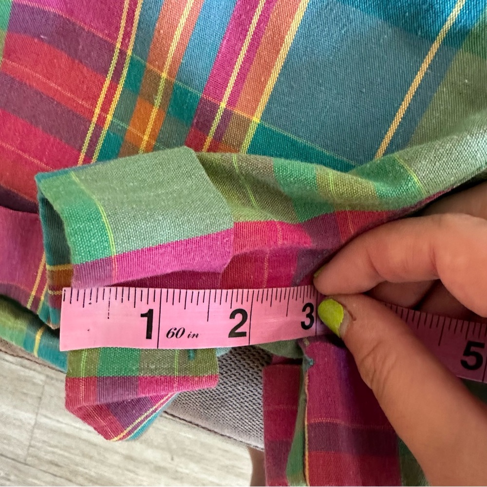 Vintage plaid shorts - Picture 6 of 9